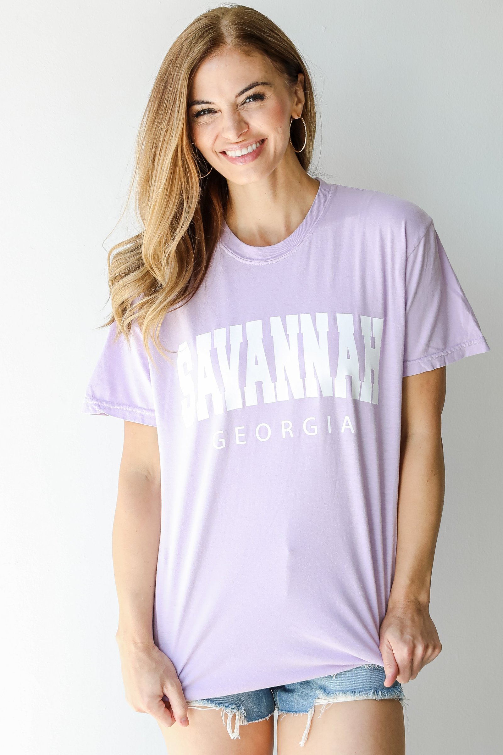 Lavender Savannah Georgia Tee