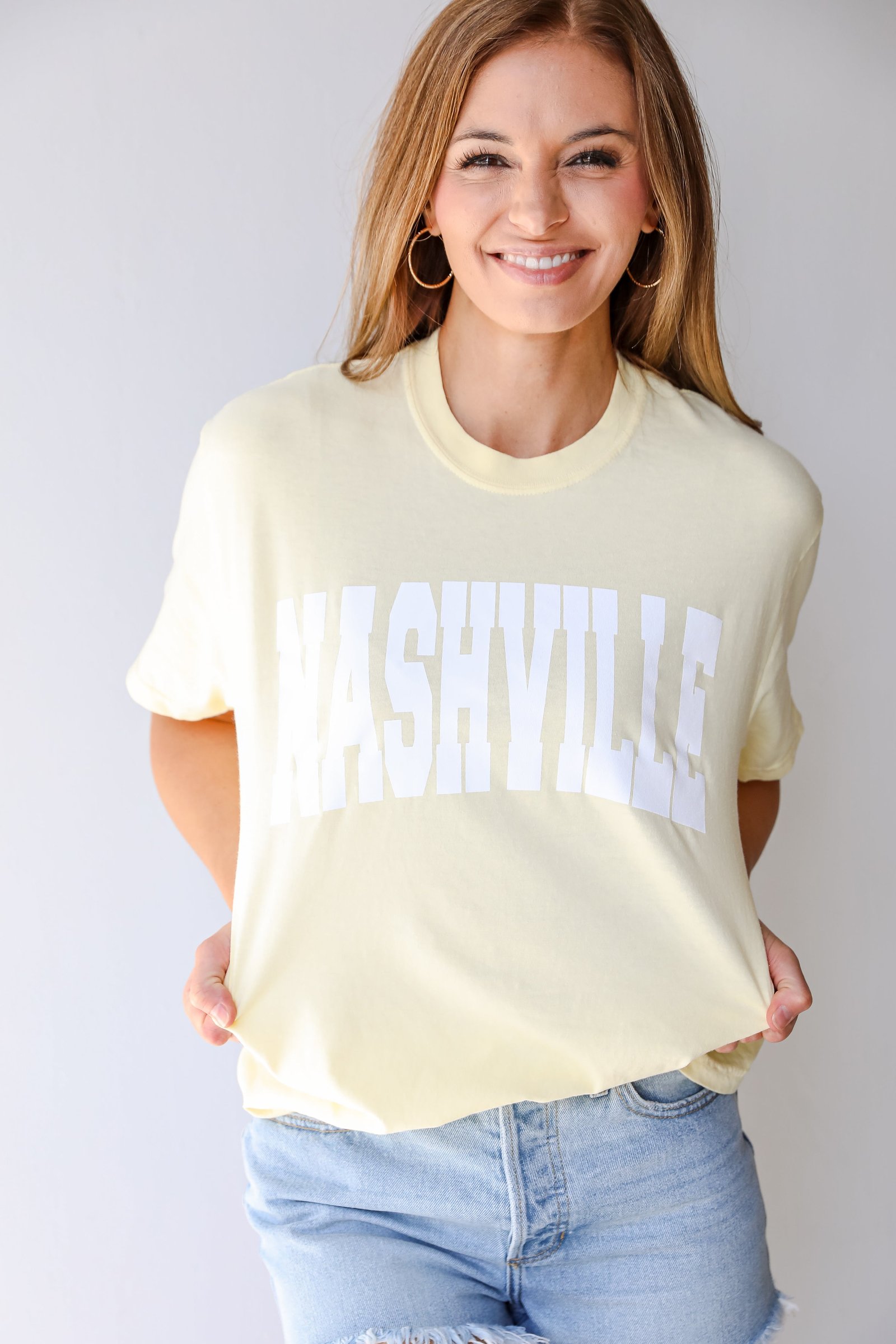 Yellow Nashville Tee